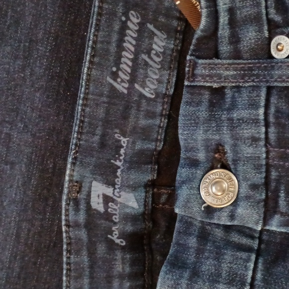 7 for All Mankind Kimmie High Rise Bootcut Jeans  Size 27 - Picture 11 of 12